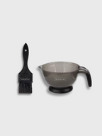 Bol et pinceau d’application – Lissages et soins capillaires